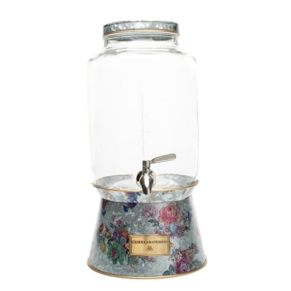 New MacKenzie-Childs Flower Market Beverage Dispenser